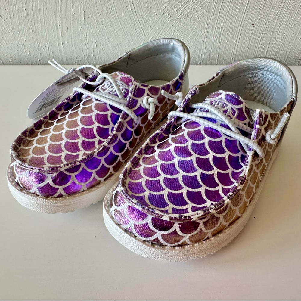 💜 HEY DUDE Kids Wendy Funk Tropical (Toddler 10)